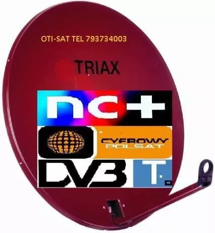 Kąty Wrocławskie Kobierzyce montaż anten satelitarnych tv tel 793734003 – zdjęcie 1