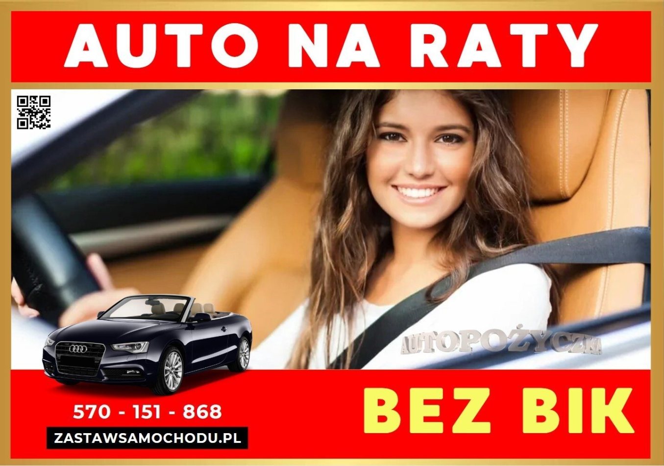 Pożyczka na auto bez BIK – bez zdolności i dochodu – zdjęcie 1