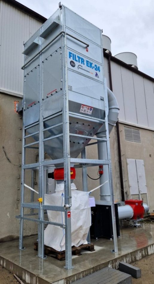 Filtr EK-24/Odciąg trocin o wydajności 18 000m³/h – zdjęcie 2