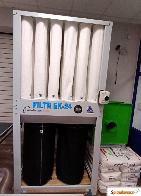 FILTR EK-24/ odciąg trocin o wydajności max 3500 m³/h -producent – zdjęcie 1