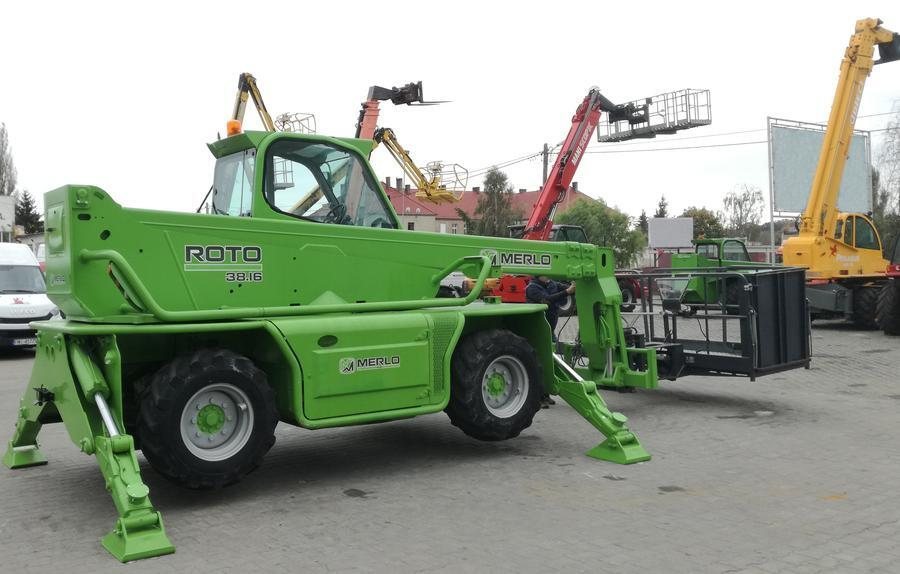 Wynajem ładowarek teleskopowych - ładowarki teleskopowe Merlo Manitou Dieci – zdjęcie 2