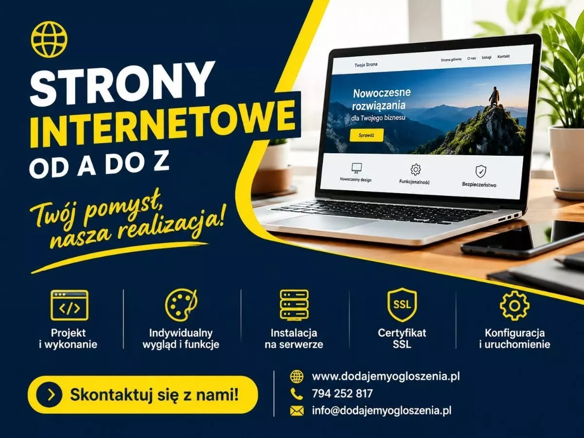 Strony www Cała Polska Strona WWW według Twojego pomysłu – zdjęcie 1