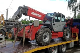 Ładowarka teleskopowa Manitou wynajem, serwis, sprzedaż ładowarek teleskopowych – zdjęcie 5