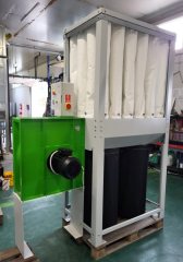 Filtr EK-24 4800m³/h z wentylatorem WTK-4 oraz automatycznym otrzepywaniem worków – zdjęcie 1