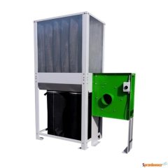 Filtr EK-24 o wydajności 4800m³/h z wentylatorem WTK-4 – zdjęcie 1