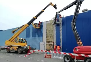 Wynajem ładowarek teleskopowych - ładowarki teleskopowe Merlo Manitou Dieci – zdjęcie 7