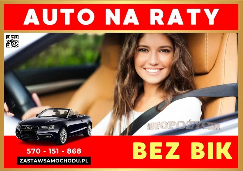 Pożyczka na auto bez BIK – bez zdolności i dochodu – zdjęcie główne