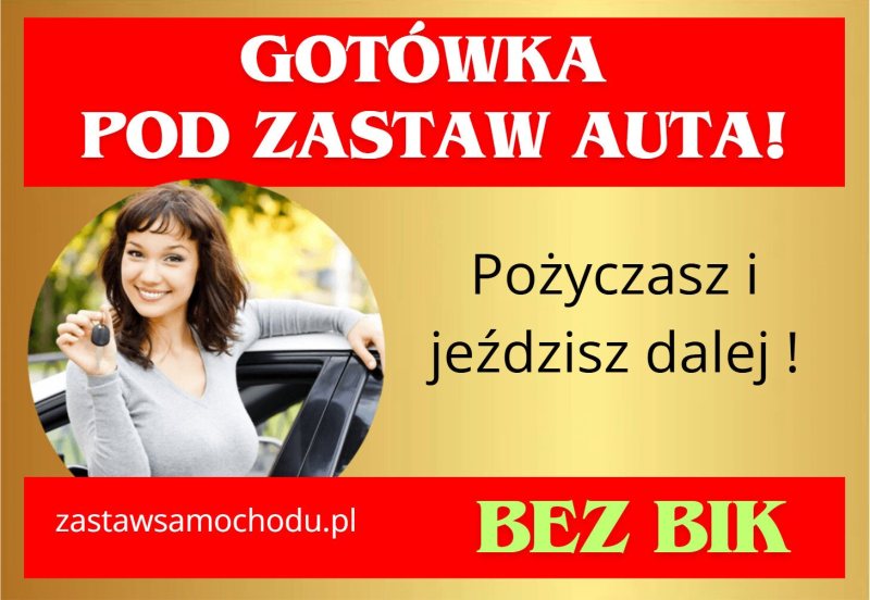 Kredyt / Pożyczka pod zastaw samochodu | Gotówka pod auta bez BIK KRD – zdjęcie główne