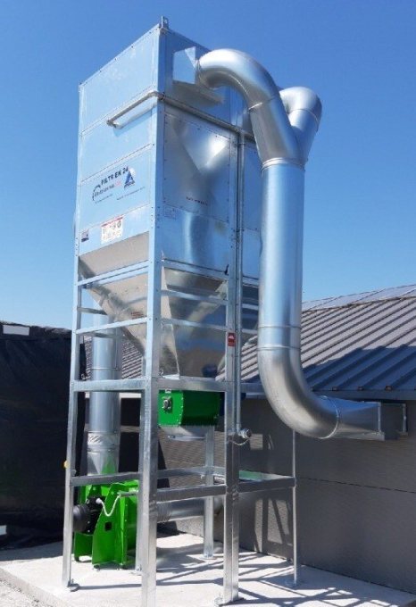 Filtr EK-24/Odciąg trocin o wydajności 13 000m³/h worek big-bag teraz 10% taniej – zdjęcie główne
